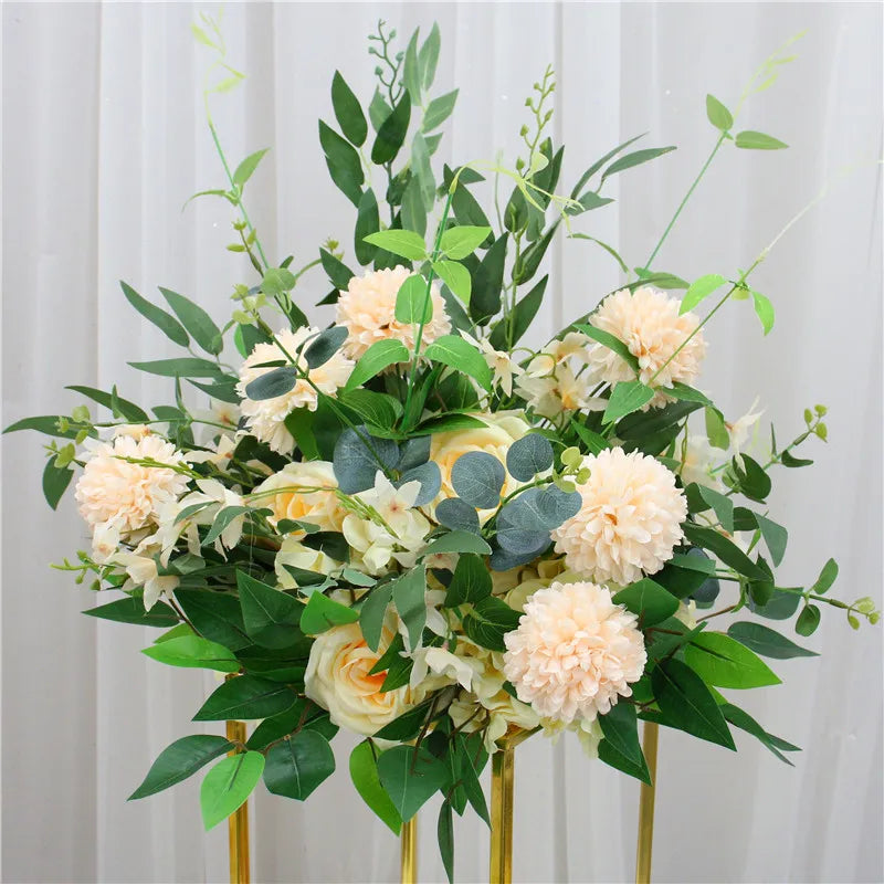 bouquet fleurs artificielles blanc rose clair rouge violet champagne bleu moderne élégant extérieurintérieur decoration