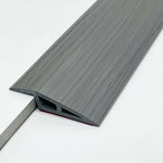 joint transition sol pvc imitation bois adhésif noir moderne protection film rouge couteau