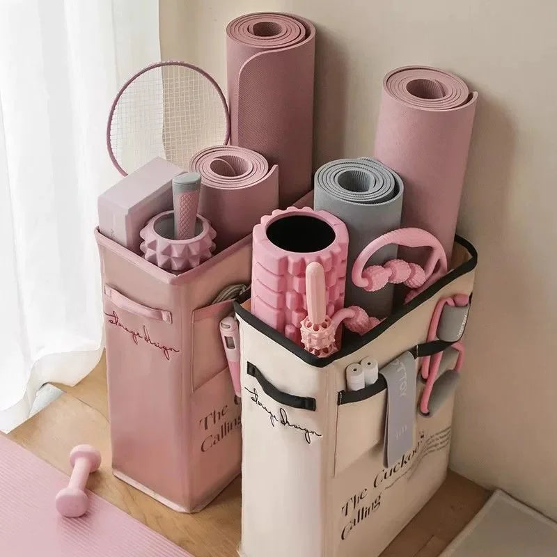 sac rangement fitness tapis yoga rouleau massage poids corde saut bebe moderne pratique pliable