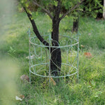 grille jardin art nouveau vert blanc support plante cloison décorativeextérieur facile assembler