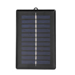 lampe solaire portable blanc noir mat moderne compact cordon suspendu panneau solaire led