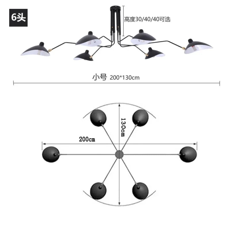 luminaire industriel suspension murale moderne abatjour opaque couleur noir argent doré