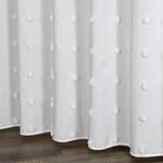 rideau douche polyester géométrique moderne diamants losanges blanc opaques