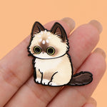 aimants réfrigérateur dessin animé chatons cartoon yeux ouverts poilés variés collection deco