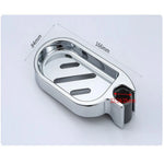 support savon chrome moderne réglables 22mm 24mm 25mm 84mm 166mm plat lisse opaques
