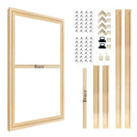 cadre tableau bois naturel texture classique barres clous 40x50 40x60 60x120