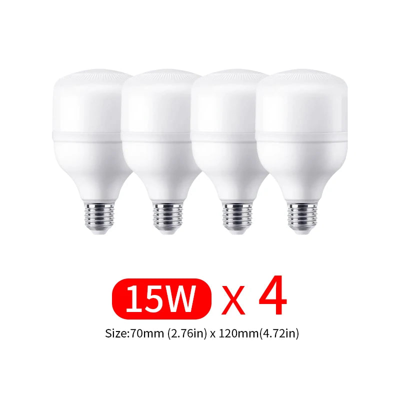 ampoule led e27 2700k 6500k blanc mat moderne 50000h 10w 15w 20w 30w 40w