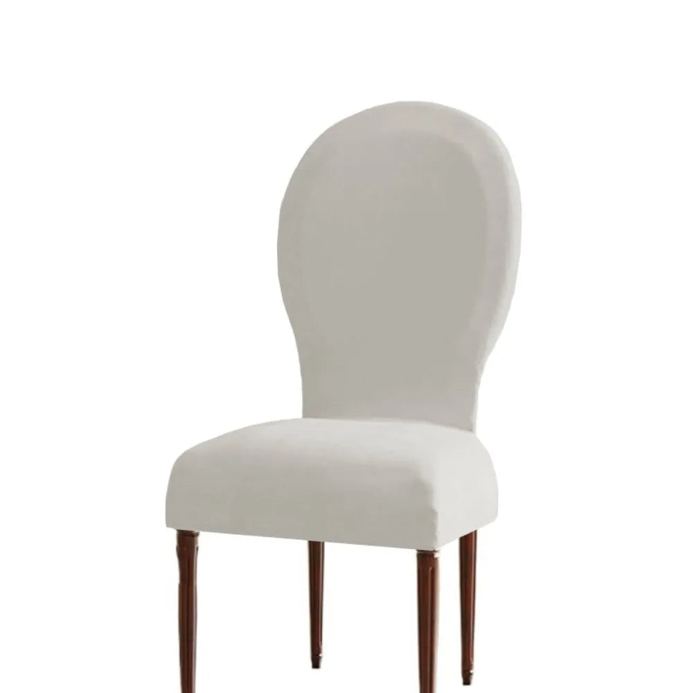 housse chaise velours résistante taches extérieur plage fauteuil uni noir rouge bleu