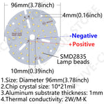 projecteur led 18w 85mm 108mm moderne gris clair 3000k 4000k 6500k