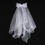 voile mariée blanc dentelle franges classique transparente romantique