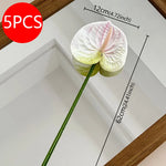fleurs artificielles rouge rose blanc modernes décoration mariage anniversaire intérieur minimaliste