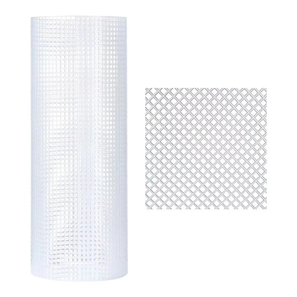 toile maille plastique blanc moderne grille fine 33x50CM polyester durable craft sac tapis
