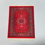 tapis souris motif fleurs persan classique caoutchouc antidérapant informatique bleu