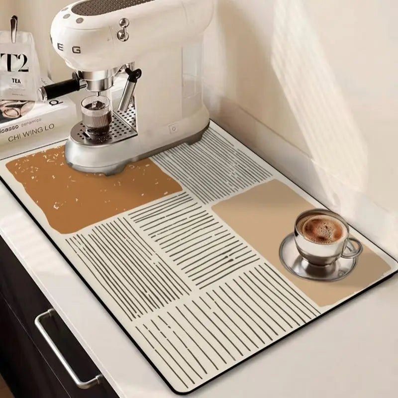 tapis cuisine moderne anti dérapant absorbant antibactérien 40x60cm 30x40cm 20x30cm