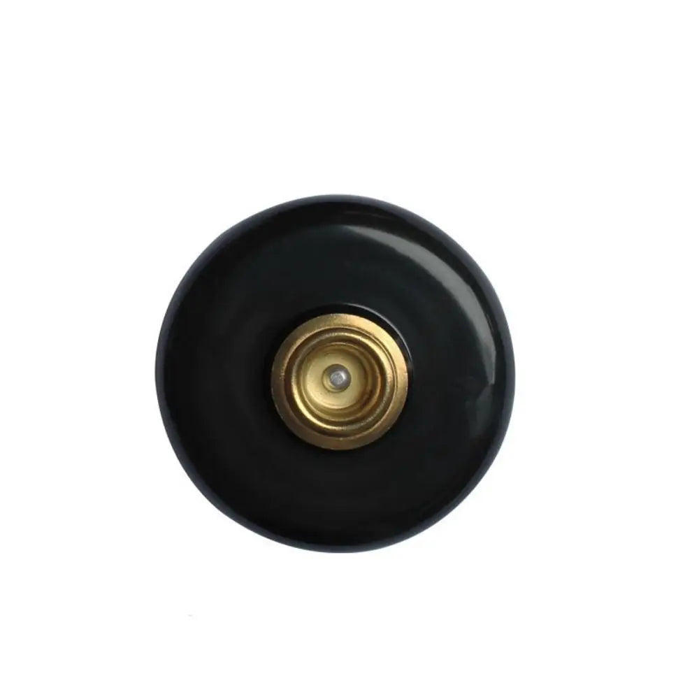 disques decoratifs insert metallique noir marron nuances carbone aspect bois vintage