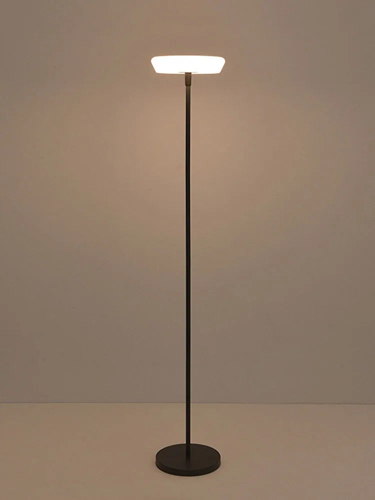 lampe sol moderne noire ip55 led autonome flux lumineux moins soixante