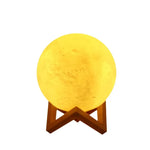 Lampe lunaire avec pile bouton incluse