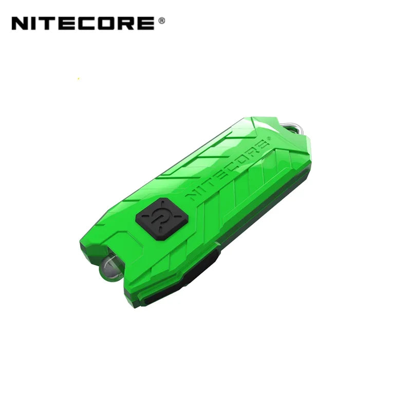 lampe torche rechargeable led noire compacte résistante chocs câble usb orange vert bleu