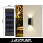 luminaire extérieur solaire led noir panneaux solaires modernes minimalistes jardin