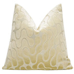 housse coussin velours géométrique contemporain 30x50 45x45 50x50 gris vert doré