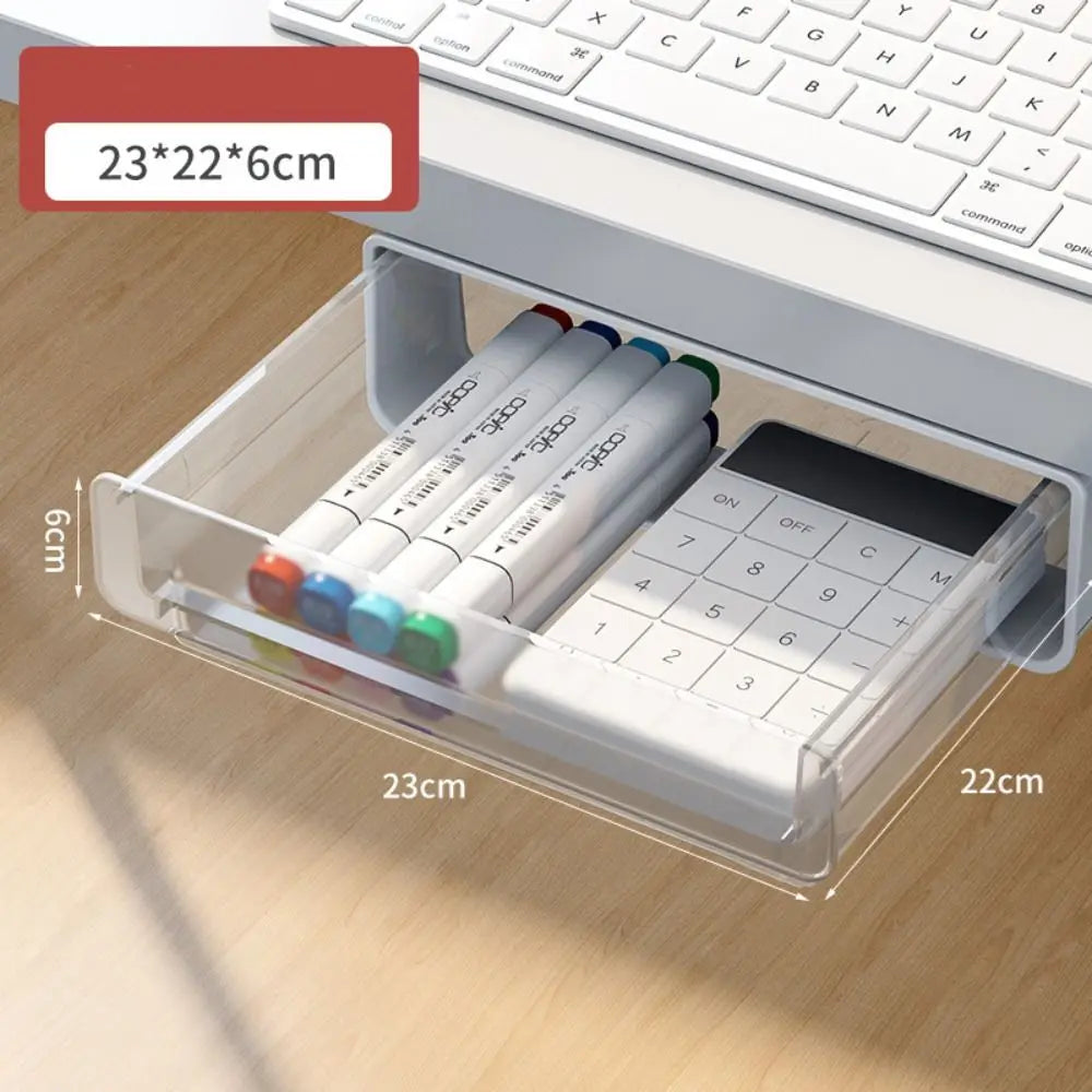 rangement tiroir transparent moderne blanc grande capacité multiple utilisation rechargeable