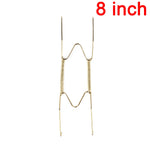 cadres photo or métal brillant modernes supports assiettes décoration murale invisible 10 12 14