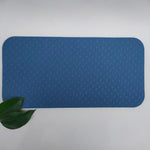 tapis couture anti dérapant réduit vibrations texture micro perforée moderne adhésif rose bleu marine