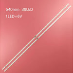 ruban led blanc moderne adhésif 38 diodes 540mm 6v led points jaunes flux lumineux