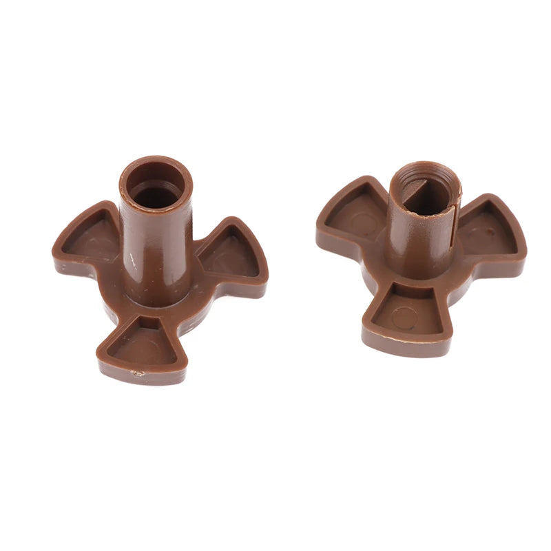 support tige marron plat lisse four micro onde universel tournant guide rouleaux