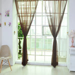 rideaux plissés tissu polyester modernes couleurs vives décoratif attaches nouettes fenêtre française perspective translucides