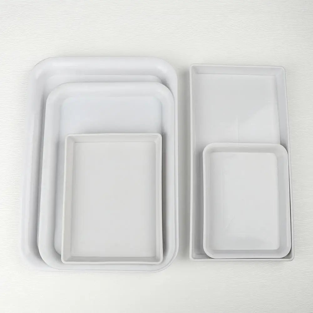 assiettes modernes plastique opaques rouge blanc noir sauciers anti débordement intérieur extérieur 18cm 35cm