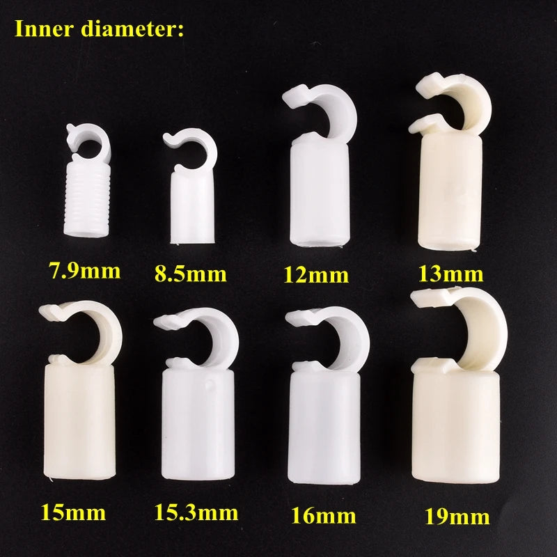 crochet blanc moderne fixations dimensions 7.9 8.5 12 13 15 15.3 16 19 mm