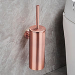 brosse wc murale acier inoxydable or noir argent moderne poignée