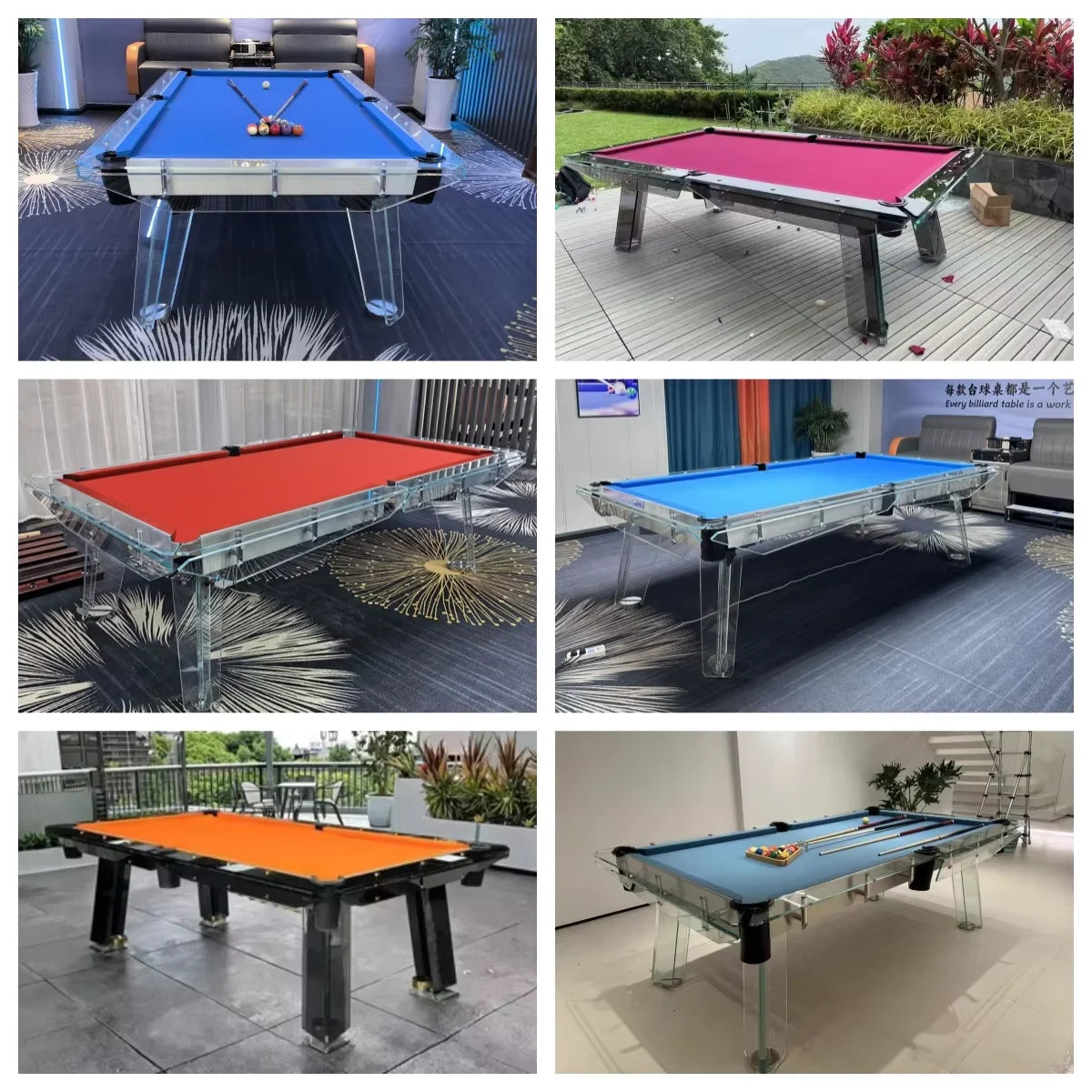 table billard transformable table manger ping pong 7ft 8ft 9ft ardoise bois cuir modernes