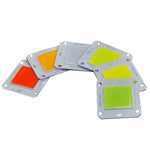 puce led cob 50w haute puissance 12v 32v blanc orange jaune projecteur lumière moderne