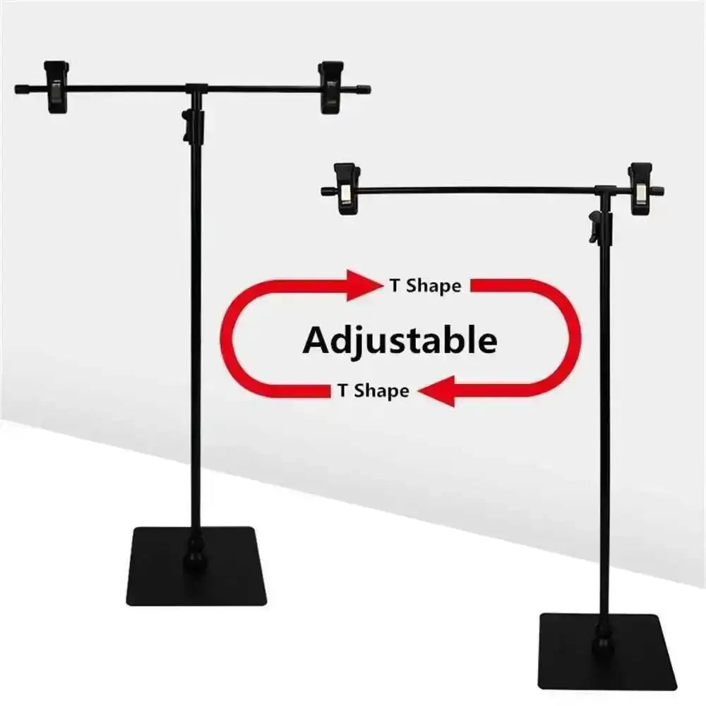 support d'affichage réglable acier inoxydable noir moderne clips ajustement hauteur affiche clip aluminium base