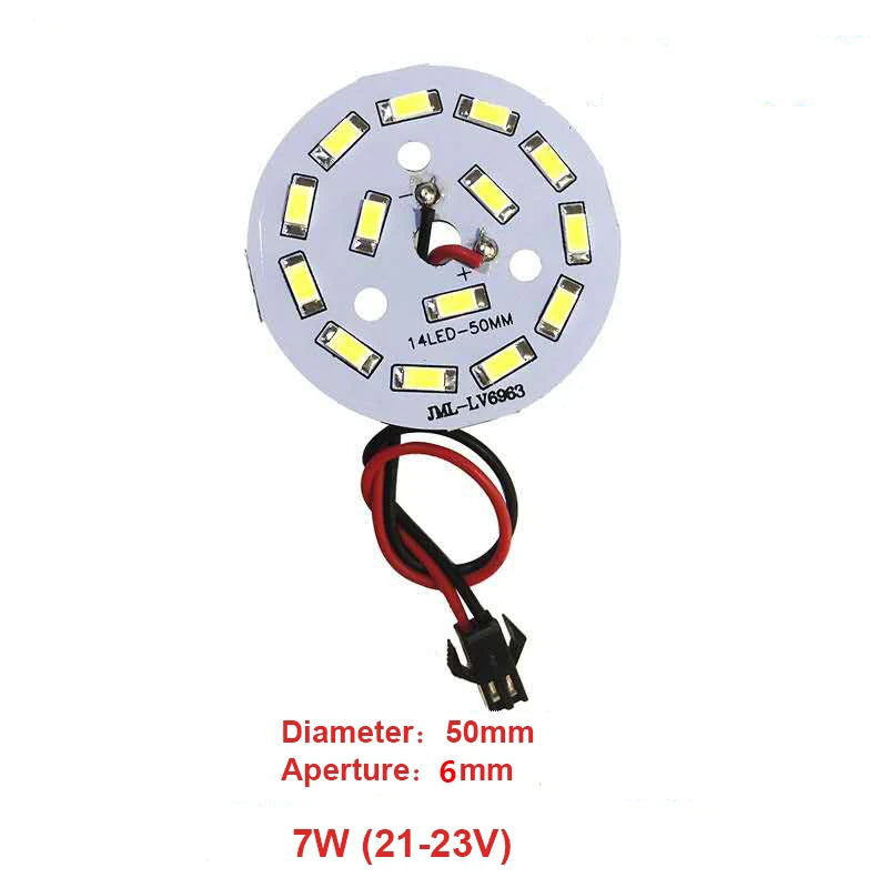 panneau led rond blanc moderne haute luminosité grille câbles éclairage intérieur