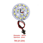 panneau led rond blanc moderne haute luminosité grille câbles éclairage intérieur