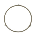 anneau plateau micro onde gris classique clips support robuste rotation facile replacement
