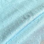 tissu coton noir blanc rose clair motif points rond opacité texturé décoration textile maison