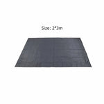 tissu protection solaire gris texture moderne 2x3m oxford durable anti uvextérieur
