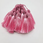 pompons dentelle africaine franges noeuds couture décoration rideau tissu coton
