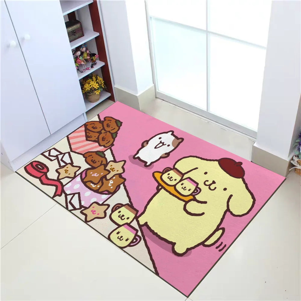 tapis antidérapant kawaii personnages doux porte sol bain moderne