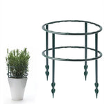 supports plante vert foncé moderne 16cm 27cm 16 tiges pliantes