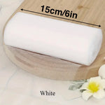 ruban tulle blanc fin 100 yards mariage anniversaire fête décorations élégantes translucent bricolage