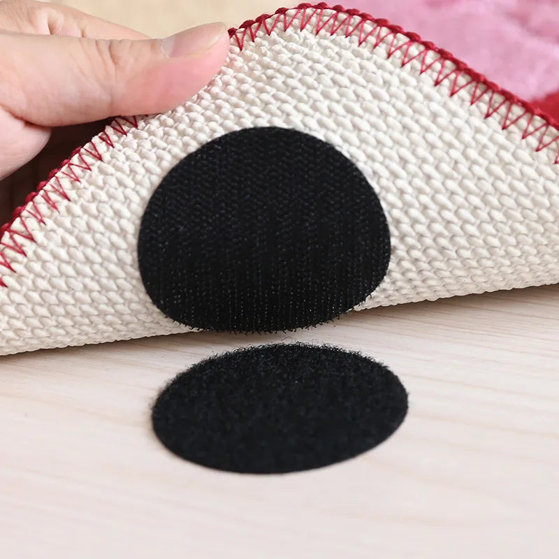 supports coussins adhésifs texturés noirs canapé pratique 10pcs 20pcs 50pcs