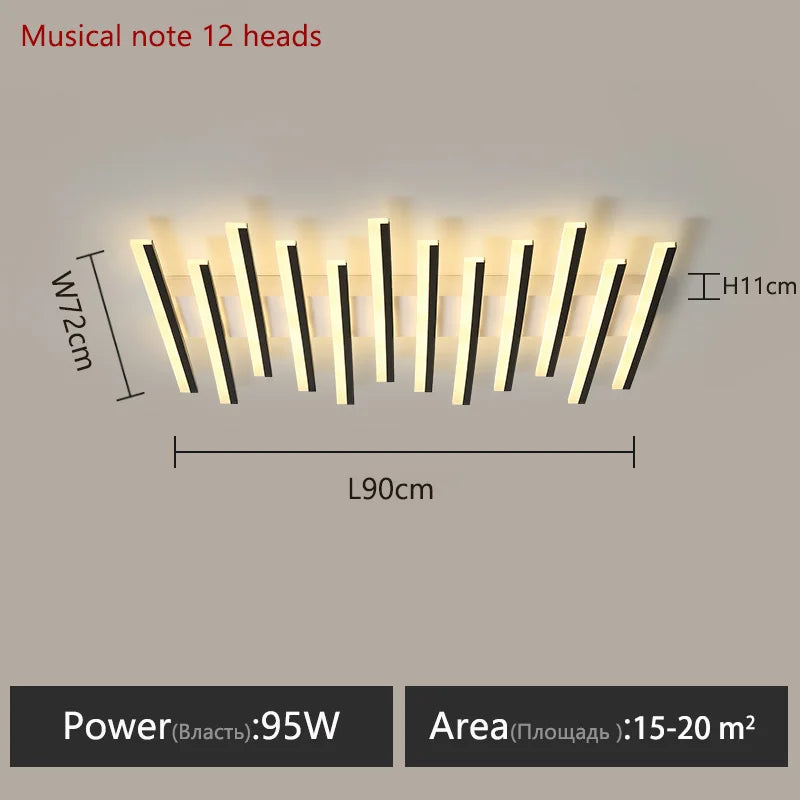 luminaire led moderne noir blanc minimaliste barreaux lisses opaques semi encastré