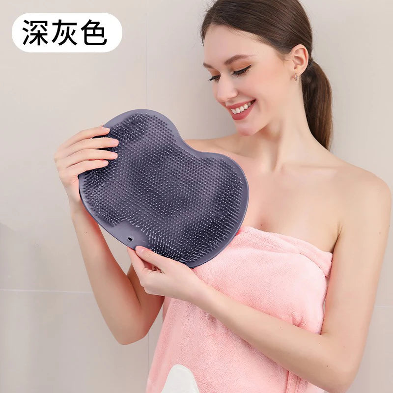 tapis massage rose acupression brosses rigides antidérapant moderne points massants