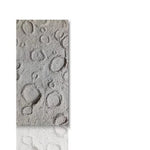 papier peint mural moderne texture lunaire cratères gris noir blanc minimalisteintérieur décoration