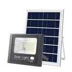 lampe solaire extérieure moderne noire blanche ip65 led 30w télécommande adhésif fixe